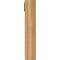 Ekena Millwork Traditional Slat Rough Sawn Bracket w/ Offset Brace, Western Red Cedar, 8"W x 40"D x 44"H BKT0806X40X44TRA06RWR - alternate 2